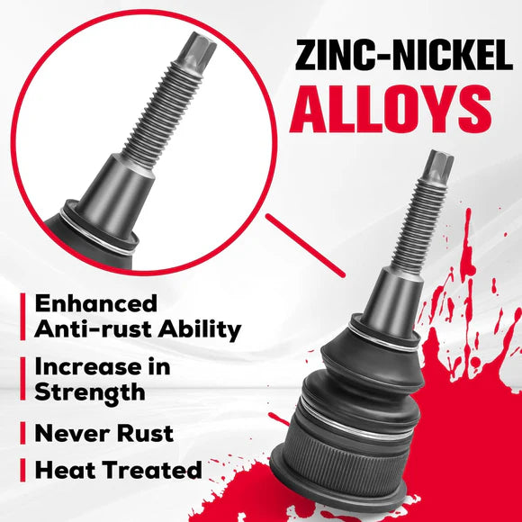 KSP Advantages of alloy ball joints: anti-rust ability, increase in strength, never rust and heat treated