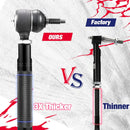 KSP Tie Rods VS Other Tie Rods, KSP 3X Thicker, Fit 2011-2019 Chevy and GMC