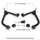 2-4 inch GM Silverado Sierra 1500 Upper Control Arms 2019-2025 - KSP