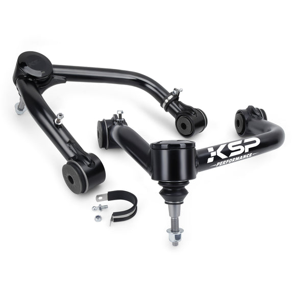 2-4 inch GM Silverado Sierra 1500 Upper Control Arms 2019-2025 + Sensor Link Bracket