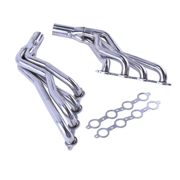 Exhaust Header for 1964-1988 4.8L 5.3L 5.7L 6.0L 6.2L Chevrolet Chevy Pontiac Buick LS1/LS2/LS3/LS6 LS Swap Longtube V8