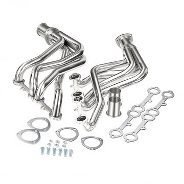 Exhaust Header for 1973-1985 Chevy GMC Small Block Truck Blazer Suburban 1-5/8 2wd/4wd 4.1L 4.8L 5.0L 5.7L 7.4L 307/350/454