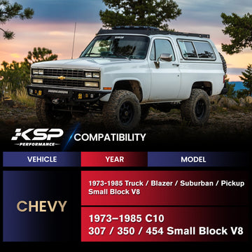 Exhaust Header for 1973-1985 Chevy GMC Small Block Truck Blazer Suburban 1-5/8 2wd/4wd 4.1L 4.8L 5.0L 5.7L 7.4L 307/350/454