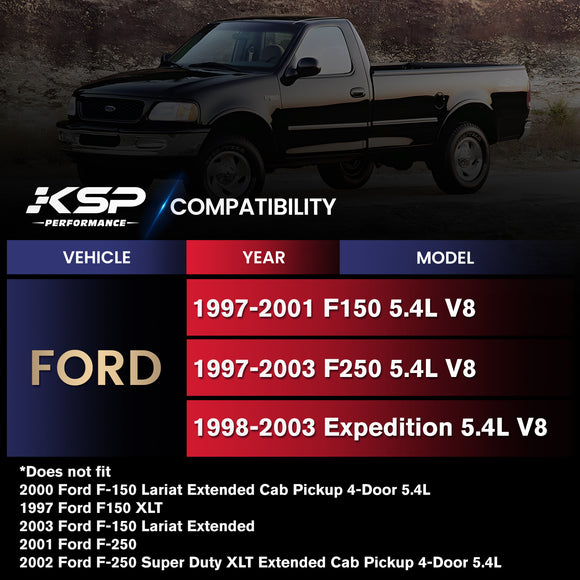 Exhaust Shorty Header For 1997-2003 Ford F150 F250 V8 4.6L KSP