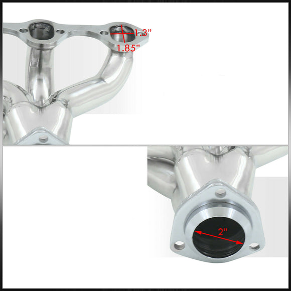 Exhaust Header for 1964-1978 Ford V8 260 289 302 Small Block Stainless SBF Hugger