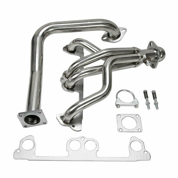 Exhaust Manifold Header Downpipe for 1991-1995 Jeep Wrangler YJ 2.5L L4 High Performance Replacement