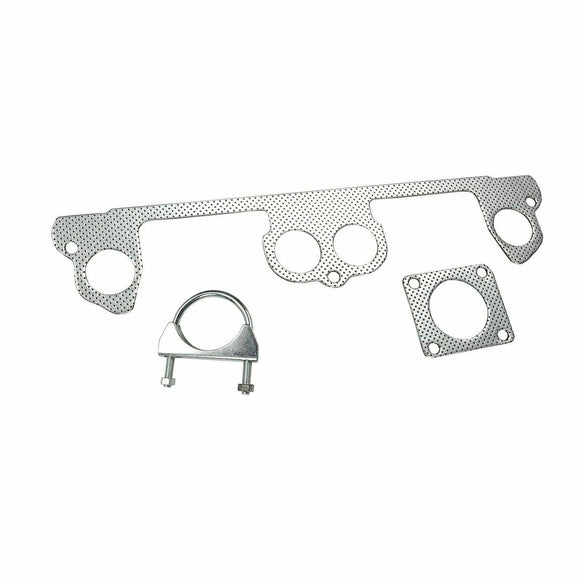 Exhaust Manifold Header Downpipe for 1991-1995 Jeep Wrangler YJ 2.5L L4 High Performance Replacement