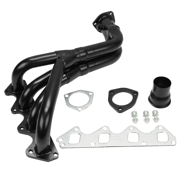 Black Exhaust Header for 85–95 Suzuki Samurai 1.3L, 89–94 Sidekick/Geo Tracker 1.6L KSP