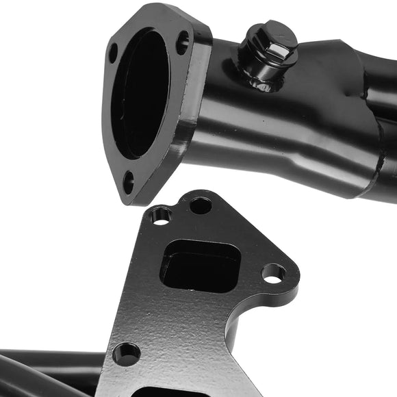 Black Exhaust Header for 85–95 Suzuki Samurai 1.3L, 89–94 Sidekick/Geo Tracker 1.6L KSP