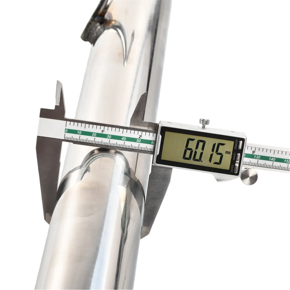 Stainless Exhaust Pipe and Tip for 2001–2005 Honda Civic EX 1.7L D17A2 KSP