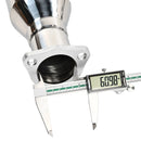 Stainless Exhaust Pipe and Tip for 2001–2005 Honda Civic EX 1.7L D17A2 KSP