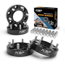 KSP Wheel Adapter lets earlier-generation Toyota vehicles run newer-model Toyota wheels. Once installed, these Pro Billet adapter spacers convert M12×1.5 studs to M14×1.5 and use a purpose-engineered thickness that fits the majority of Toyota trucks. 