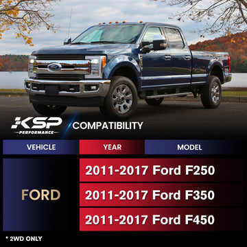 4" Muffler Delete Exhaust Pipe For 2011-2017 Ford F250 F350 F450 6.7L