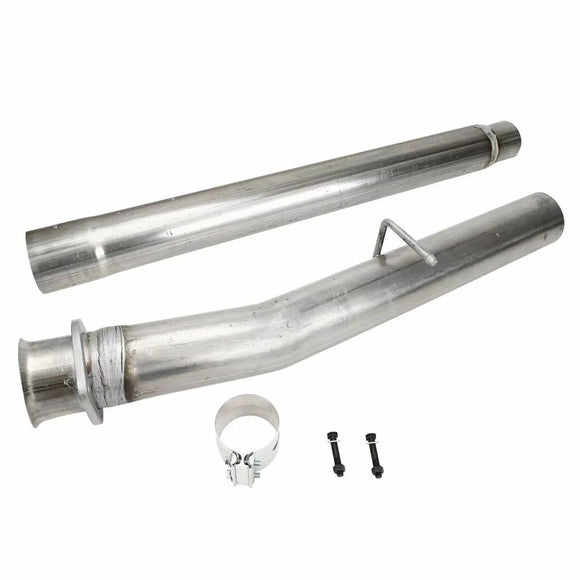 KSP Muffler Delete Pipe Eliminator DPF for 2008-2010 Ford F250 F350 F450 Super Duty Powerstroke 6.4L