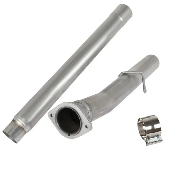KSP Muffler Delete Pipe Eliminator DPF for 2008-2010 Ford F250 F350 F450 Super Duty Powerstroke 6.4L