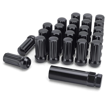 24PCS M14x1.5 Spline Lug Nuts Set with Socket Key KSP Performance