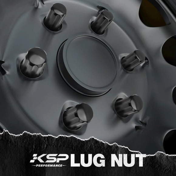 24PCS M14x1.5 Spline Lug Nuts Set with Socket Key