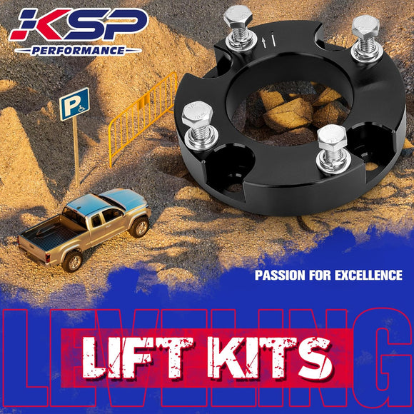 KSP 1.5" Front Leveling Lift Kits Strut Spacer For Toyota 2024-2026 Tacoma 2025-2026 4Runner 2024-2026 Land Cruiser 250