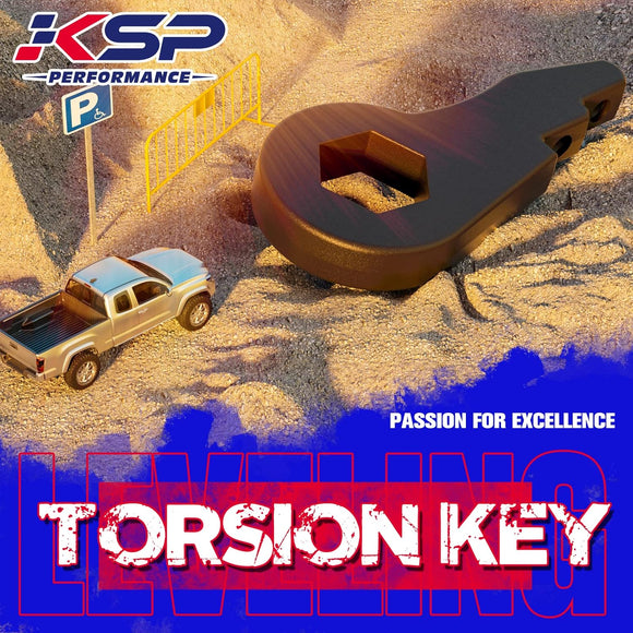1"-3" Adjustable Torsion Key For 1999-2007 Chevy Silverado and GMC Sierra 1500 classic 4WD 6 Lug