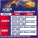 1"-3" Adjustable Torsion Bar Key for 2020-2024 Chevy GMC Silverado Sierra 2500HD 3500HD KSP