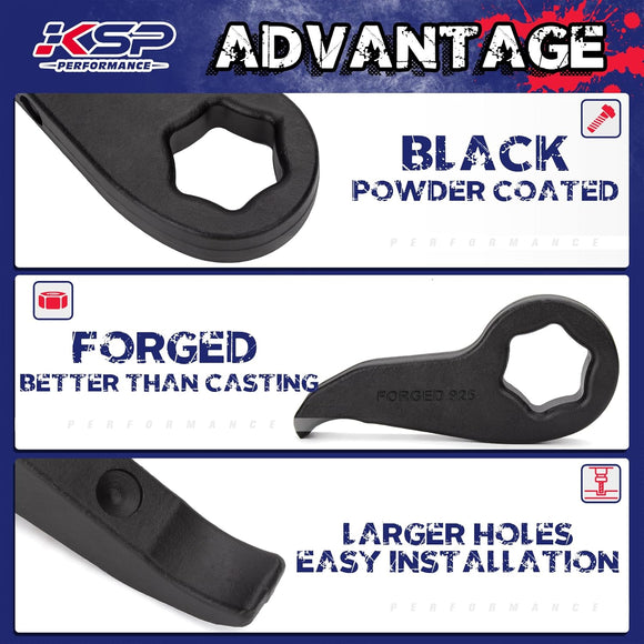 1"-3" Adjustable Torsion Bar Key for 2020-2024 Chevy GMC Silverado Sierra 2500HD 3500HD