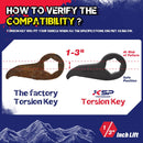 1"-3" Adjustable Torsion Bar Key for 2020-2024 Chevy GMC Silverado Sierra 2500HD 3500HD