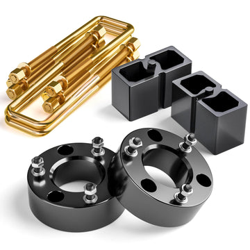 3" Front and 2" Rear Full Leveling Lift Kits for 2007-2024 Chevy Silverado 1500 and GMC Sierra 1500 2WD 4WD