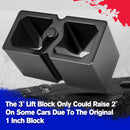 3" Front and 2" Rear Full Leveling Lift Kits for 2007-2024 Chevy Silverado 1500 and GMC Sierra 1500 2WD 4WD