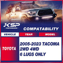 3" Front and 2" Rear Leveling lift kit for 2005-2023 Toyota Tacoma 4WD