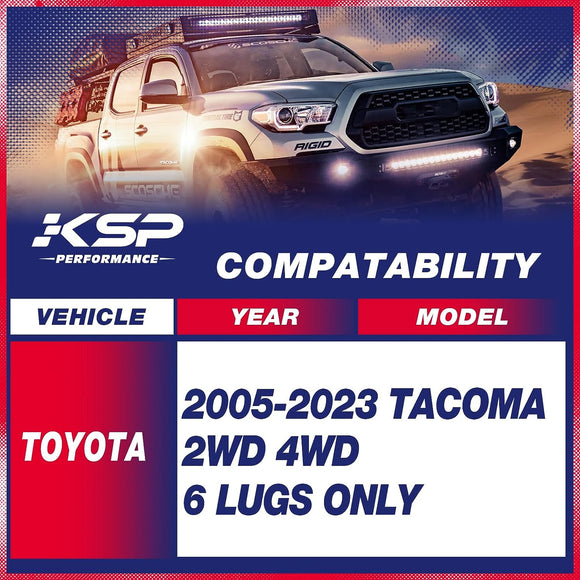 3" Front and 2" Rear Leveling lift kit for 2005-2023 Toyota Tacoma 4WD