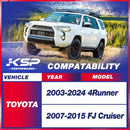 3" Front And 2" Rear Leveling Lift Kit For 2003-2024 Toyota 4Runner and 2007-2015 Toyota FJ Cruiser 4WD