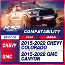 KSP 3" Front 2" Rear Full Lift Kit For 2015-2022 Chevy Colorado GMC Canyon 2WD 4WD