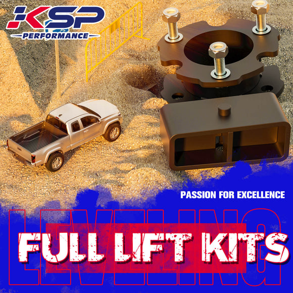 KSP 3" Front 2" Rear Full Lift Kit For 2015-2022 Chevy Colorado GMC Canyon 2WD 4WD