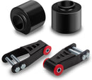 3" Front and 2" Rear Leveling Kit for 1984-2001 Jeep Cherokee XJ with 3 inches Coil Spring Lift Spacer and 2 inches Rear Leaf Shackles