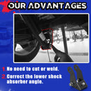 1988-1998 Chevy C1500 3"-5" Shock Extenders, Bracket for Chevy Silverado GMC Sierra C1500 RWD/2WD