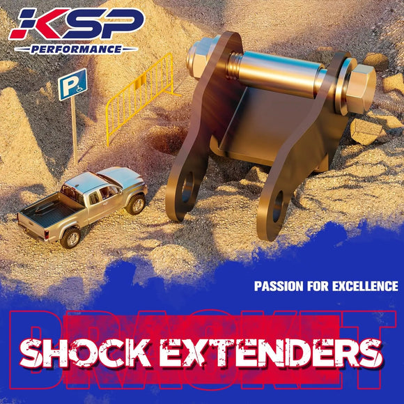 4"-6" Shock Extenders Bracket for 1999-2006 Chevy Silverado 1500 GMC Sierra 1500