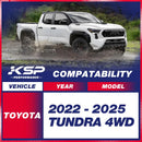 KSP Lift Kits for 2022-2025 Toyota Tundra 4wd