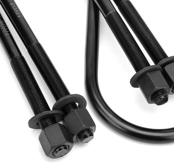 2 inch Rear Leveling Lift Kit with leaf spring Ubolts for 2002-2013 Dodge Ram 1500/2500/3500