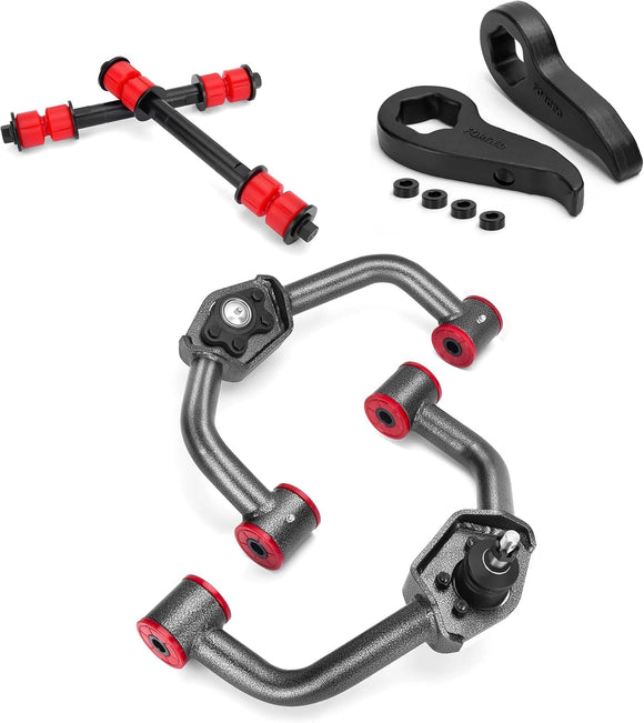 KSP Upper Control Arm with End Link Bar+ Torsion Key for 2011-2019 Silverado Sierra 2500HD 3500HD