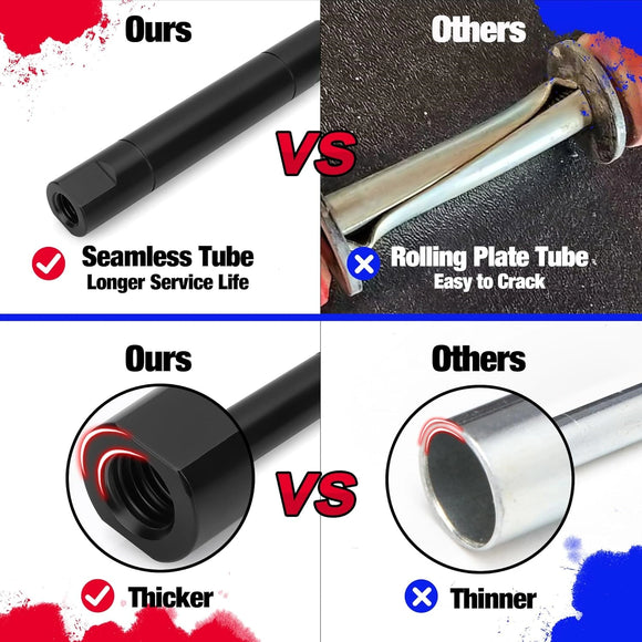 Comparison chart showing features of 'KSP' versus 'Others' products with text and icons indicating differences.