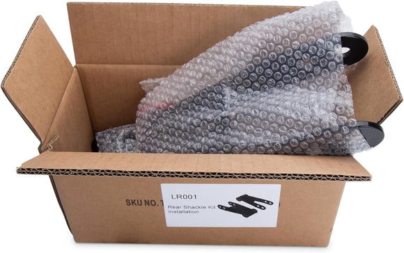 KSP 1-2 inch Lowering Leveling Kit Rear Drop Shackles Kit for 1999-2018 Chevy Silverado 1500 GMC Sierra 1500