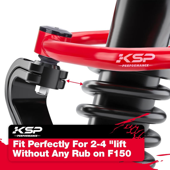 KSP Fit Perfectly For 2-4 "lift Without Any Rub on F150