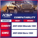 KSP Suspension Lift Kits with Front Shock Extenders fit for Chevy GMC
