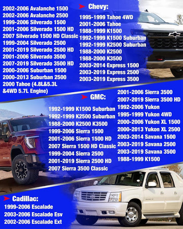 KSP Front Suspension Stabilizer Bar Link For Chevy/ GMC Sliverado Sierra 2500 3500HD