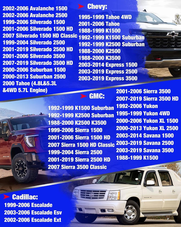 KSP Front Suspension Stabilizer Bar Link For Chevy/ GMC Sliverado Sierra 2500 3500HD