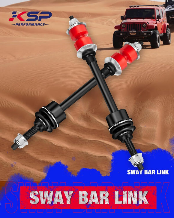 KSP front suspension sway bar links for 2006-2018 Dodge Ram 1500