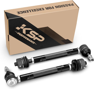 KSP 0-6" Adjustable Heavy Duty Tie Rod Ends for Chevy GMC Silverado Sierra 2500HD 3500HD