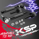 KSP 0-6" Adjustable Heavy Duty Tie Rod Ends for Chevy GMC Silverado Sierra 2500HD 3500HD