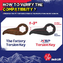 KSP Torsion Key how to verify the compatibility
