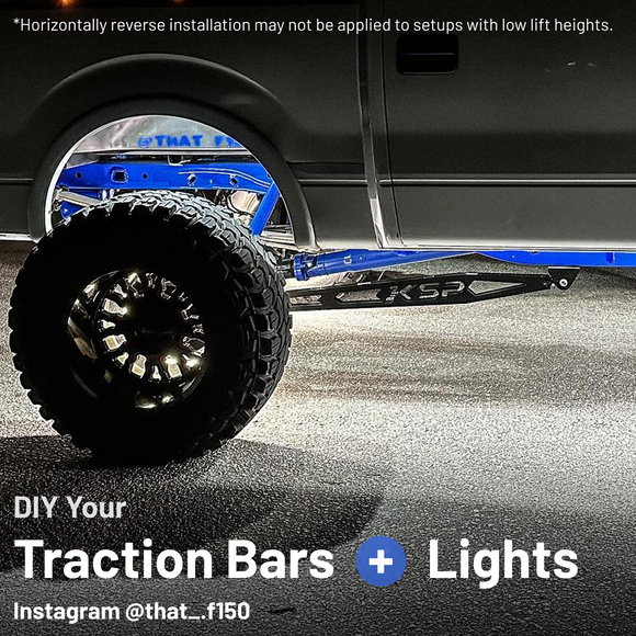 Traction Bar Kit for 2007-2018 Chevy Silverado GMC Sierra 1500 4WD